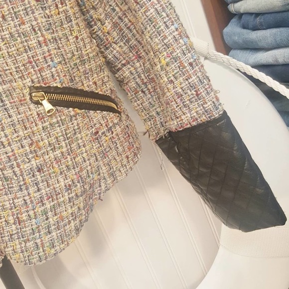 Iconic Tweed Spring Moto Jacket - Picture 10 of 15